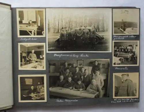 Fotoalbum 66 Postkarten + Fotos Schützenregiment Oslo bis Oulu Finnland (100372)