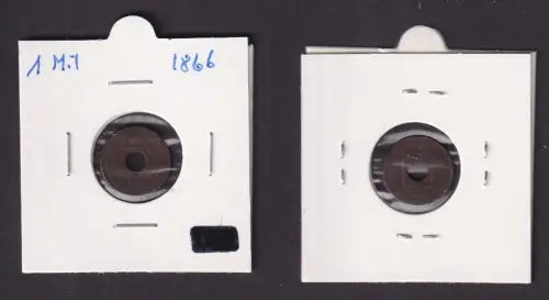 1 Mil Kupfer Münze Hongkong (China) 1866 VR (169591)