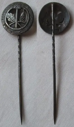 DDR Abzeichen Handwerkskammer in Silber mit Stempel 900 (150748)