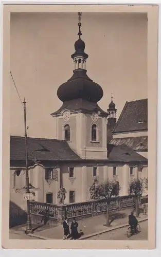 28329 Foto Ak Rumburg Rumburk Kloster 1935