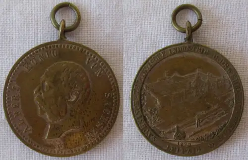 Bronze Medaille Industrie- & Gewerbeausstellung Leipzig 1897 (107711)