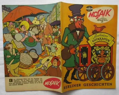 Mosaik von Hannes Hegen Digedag Nummer 80 von 1963 TOP! (106315)