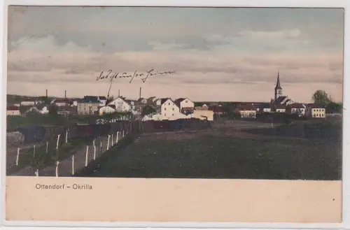 39825 Ak Ottendorf-Okrilla Gesamtansicht 1910