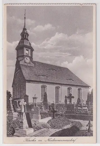 19737 AK Kirche zu Niedercunnersdorf