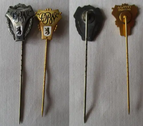 2 seltenes altes Abzeichen Anstecknadel DBV mit Bär um 1930 (168187)