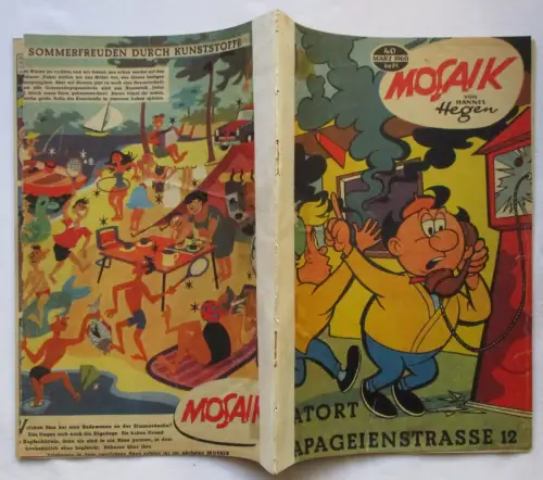 Mosaik von Hannes Hegen Digedag Nummer 40 von 1960 (169515)