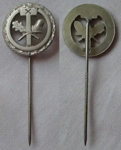 800er Silber DDR Anstecknadel Auszeichnung der Handwerkskammer (156144)