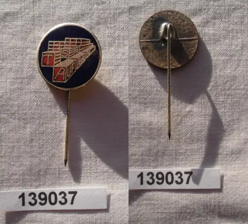DDR Sport Anstecknadel Mitgliedsabzeichen TSG Aufbau Dessau (139037)