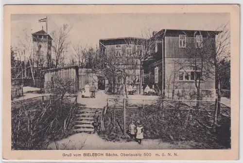 903702 Ak Gruß vom Bieleboh Sächs. Oberlausitz 1923
