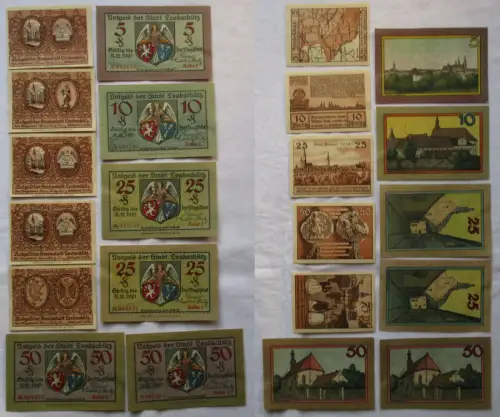 11 Banknoten Notgeld Stadt Leobschütz um 1920 (169158)