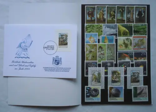 Liechtenstein Jahrgang 2004 postfrisch komplett (116002)