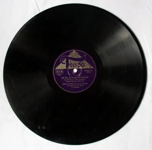 Schellackplatte Tempo "Ich liebe die Sonne, den Mond und die Sterne" (103813)