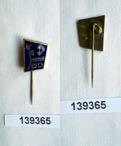 DDR Sport Anstecknadel Mitgliedsabzeichen BSG Motor Süd Leipzig (139365)