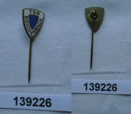 DDR Sport Anstecknadel Mitgliedsabzeichen TSG Blau-weiß Reichenbach (139226)