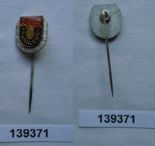 DDR Sport Anstecknadel Ehrennadel BSG Stahl Frankleben in Silber (139371)