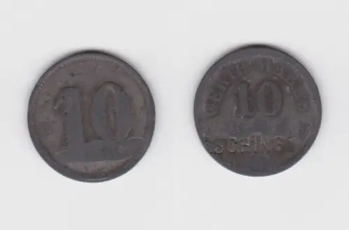 10 Pfennig Zink Wertmarke Münze Aschinge ? um 1918 (139962)