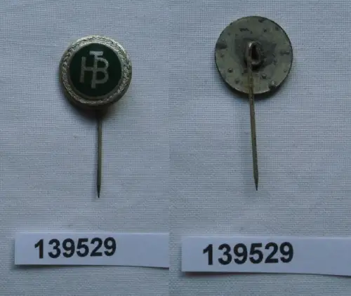 DDR Anstecknadel Ehrennadel BSG Hallesche Transportbetriebe in Silber (139529)
