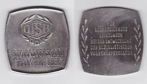 DDR Plakette DTSB Bezirksvorstand Frankfurt Oder (126434)