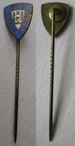 DDR Sport Anstecknadel Mitgliedsabzeichen BSG Stahl Calbe /Saale (145339)