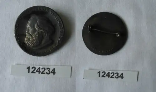 seltenes DDR Karl Marx Abzeichen 900er Silber Proletarier vereinigt euch /124234