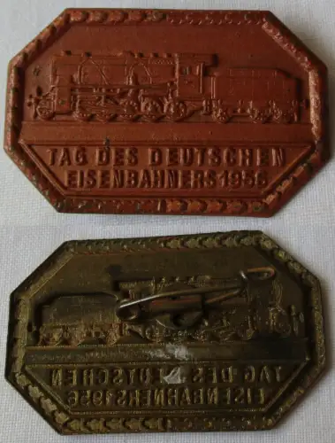 DDR Abzeichen Tag des deutschen Eisenbahners 1956 (145470)