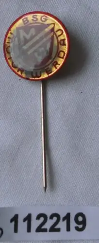 DDR Anstecknadel BSG Motor Werdau (112219)
