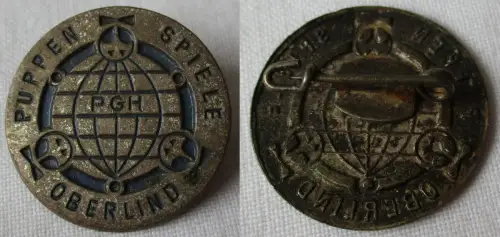DDR Firmen Abzeichen PGH Puppenspiele Oberlind (148443)