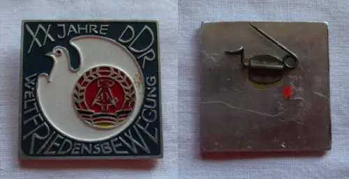 DDR Abzeichen XX Jahre Weltfriedensbewegung 1949 - 1969 (149205)