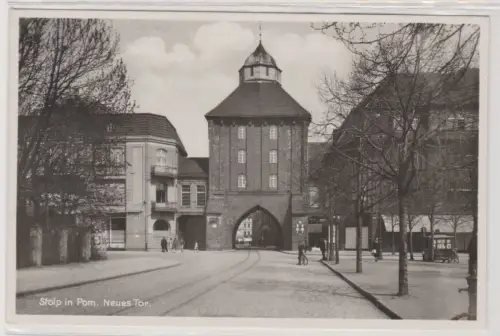 54717 Ak Stolp in Pommern neues Tor um 1940
