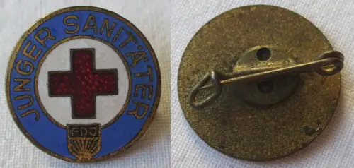 DDR Abzeichen "Junger Sanitäter" im Jugendrotkreuz FDJ (136510)