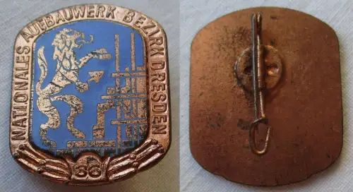 DDR NAW Abzeichen 36 Nationales Aufbauwerk Dresden (138108)
