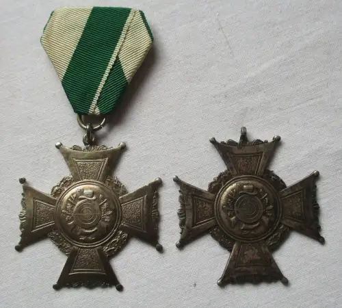 Abzeichen 25 jähr. Mitgliedschaft Schützengesellschaft Crossen 1937 (128839)