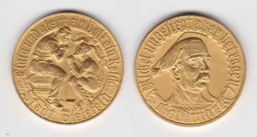 1 Not-Goldmark Münze Stadt Bielefeld Progaganda 1923 (144219)