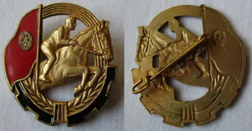 rares DDR Abzeichen GST Pferdesport Leistungsabzeichen Gold (135835)