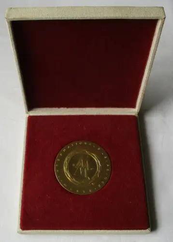 DDR Medaille Internationale Leipziger Messe 1987 hervorragende Qualität (117433)