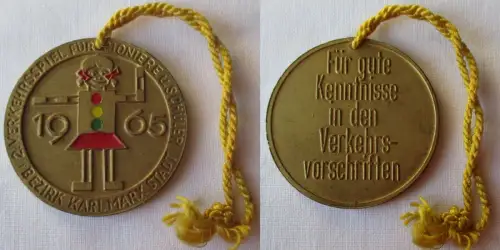 DDR Pionier Abzeichen 2. Verkehrsspiel Bezirk Karl-Marx-Stadt 1965 (153301)