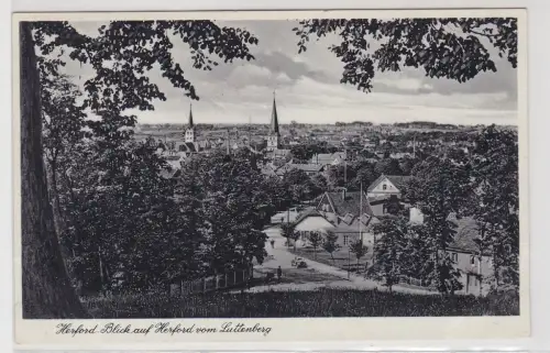 99652 AK Herford - Blick auf Herford vom Luttenberg 1939