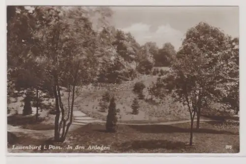 90053 Ak Lauenburg Lębork in Pommernin den Anlagen 1926
