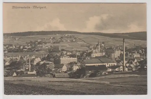 20403 Ak Bärenstein Weipert  Totalansicht um 1920