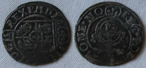 Polen, Sigismund III., 1/24 Taler Silber Münze (Dreipölker) 1623 (133579)