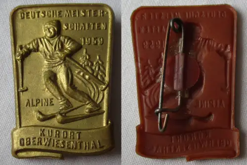 DDR Abzeichen Deutsche Meisterschaften 1959 Kurort Oberwiesenthal (135361)