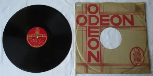 142464 Odeon Schellackplatte ZARAH LEANDER Drei Sterne sah ich scheinen um 1930