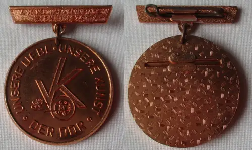 seltenes DDR Abzeichen 4.Volkskunst Olympiade Wismut 1974 (156853)