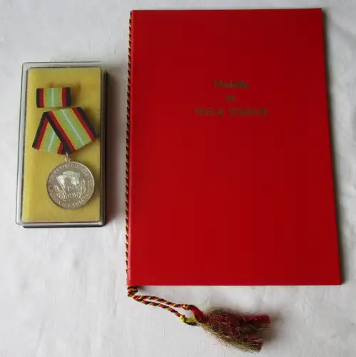 DDR Orden Silber MfS Ministerium f. Staatssicherheit + Urkunde Mielke (156833)