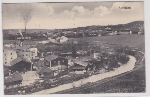 902002 Ak Altrohlau Stará Role Totalansicht 1927