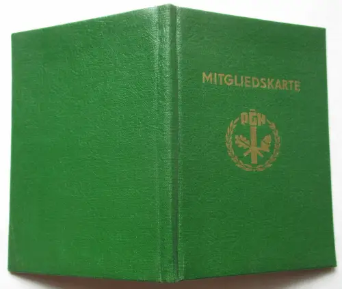 DDR Mitgliedskarte der Handwerkskammer des Bezirkes Dresden 1973 (115445)