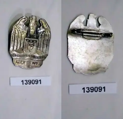 Abzeichen 14. Deutsches Turnfest Köln 1928 Deutsche Turnerschaft (139091)