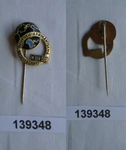 seltene Anstecknadel deutsch-afrikanische Gesellschaft in der DDR (139348)