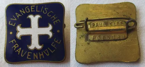 emailliertes Mitgliedsabzeichen evangelische Frauenhilfe "Frauenhülfe" (127038)