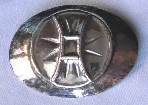 seltene Brosche 835er Silber L.H. Hameln um 1920 (107972)